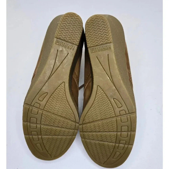 Sperry Women's Harlow Cognac Ankle Boot Nubuck Leather Size 6.5 B - Picture 9 of 9